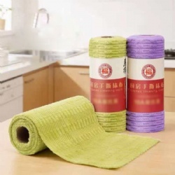 Quick Dry Tear Away Microfiber Cleaning Cloth Roll 8 X 8 Inches All Purpose Clean 20 Pack for Kitchen