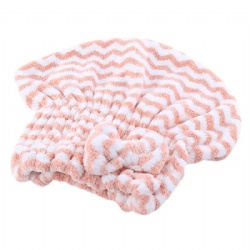 Soft solid color quick drying absorbent sleep hair turban microfiber towel