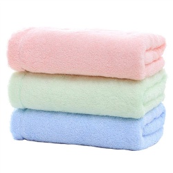 Custom Bamboo Fiber Face Towels - Soft, Absorbent, Eco-Friendly, Anti-Bacterial, Reusable Washcloths for Daily Use